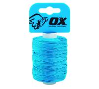OX Pro Nylon High Vis Builders Line 105m / 350ft - Cyan