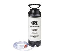 OX Tools OX-P10L Pro Heavy Duty 10 Litre Dust Suppression Water Bottle, White/ Black
