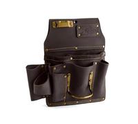 OX Tools OX-P263801 Pro Oil Tanned Leather Drywallers Tool Pouch 1 Pack , Blue