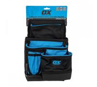 OX Pro Dynamic 7 Pocket Pouch with Hammer Holder, Blue