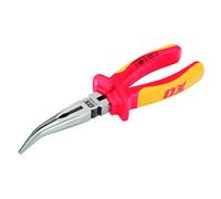 Ox Tools OX-P323920 Ox Pro Vde Bent Long Nose Pliers - 200Mm (8in) EA