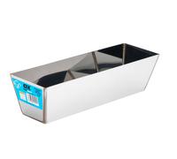 OX Pro Stainless Steel Plasterers Mud Pan - 12 in / 300mm, Blue