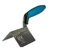 Ox Tools Ox Pro External Corner Trowel Stainless Steel - 80 X 60mm