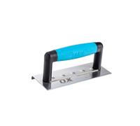 OX Tools OX PRO MEDIUM EDGER Concrete tools: 100x180mm 6mm(R), 14mm(D) OX PRO MEDIUM EDGER