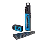 OX Tools OX PRO SNAP OFF KNIFE BLADES 18MM - PACK 10 OX PRO SNAP OFF KNIFE BLADES 18MM - PACK 10