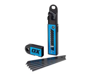 OX Tools OX PRO SNAP OFF KNIFE BLADES 18MM - PACK 10 OX PRO SNAP OFF KNIFE BLADES 18MM - PACK 10