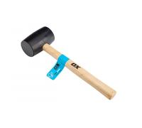 OX Trade Black Rubber Mallet - 16 oz, 160z / 450g