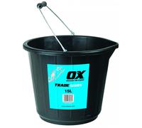 OX Tools OX-T110715 Pro 15 Litre Black Bucket