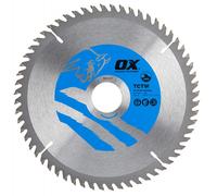 Ox Tools OX-TCTW-1843060 Ox Wood Cutting Circular Saw Blade 184/30Mm 60 Teeth Atb EA