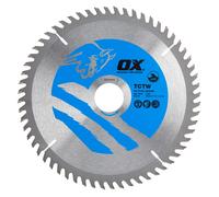 Ox Tools OX-TCTW-1903060 Ox Wood Cutting Circular Saw Blade 190/30Mm 60 Teeth Atb EA