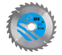 Ox Tools OX-TCTW-2103028 Ox Wood Cutting Circular Saw Blade 210/30Mm 28 Teeth Atb EA