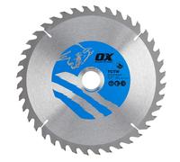 Ox Tools OX-TCTW-2503040 Ox Wood Cutting Circular Saw Blade 250/30Mm 40 Teeth Atb EA