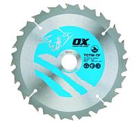 OX Wood Cutting Thin Kerf Circular Saw Blade 150/20mm, 20 Teeth ATB