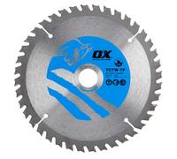 Ox Tools OX-TCTW-TF-1602040 Ox Wood Cutting Thin Kerf Circular Saw Blade 160/20Mm 40 Teeth Atb EA