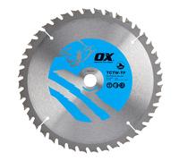 Ox Tools OX-TCTW-TF-1841640 Ox Wood Cutting Thin Kerf Circular Saw Blade 184/16Mm 40 Teeth Atb EA