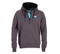 Ox Tools OX-W550404 Ox Hoodie - L - Black - Grey EA