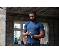 OX Tech Crew T-Shirt Navy - XXL