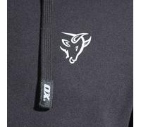 Ox Tools OX-W552904 Ox Zip Through Hoodie - Black/Grey - L EA