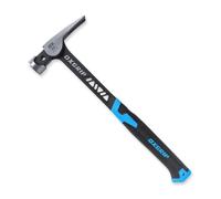 OX TOOLS Pro 20 Ounce Straight Claw Framing Hammer with Anti Vibration Neck | Steel Shaft & Comfort Grip | OX-P087320
