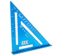 OX Tools Pro Aluminium Rafters Square Metric - 180mm, Blue
