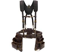 OX TOOLS Pro Oil Tanned Leather Framing Rig with Suspenders | OX-P263609
