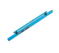OX TOOLS Pro Series 48 Inch Concrete Screed with Leveling Vial | Heavy Duty Structural Alloy | Ergonomic Handle Grip | Lightweight & Reversible | Internal Strength Support Bars | 1200mm | P021312