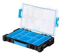 OX Tools TOOLTREK Trade Organiser 100, Waterproof Dustproof Toolbwith Removable Storage Compartments