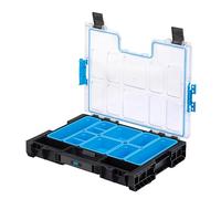 OX Tools TOOLTREK Trade Organiser 200, Waterproof Dustproof Toolbwith Removable Storage Compartments