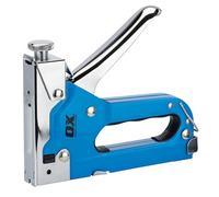OX Tools Trade Heavy Duty 3 Way Staple Gun for Carpentry, Upholstery, Repair, Decoration, DIY