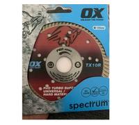 Ox Tools Tx10R 125 22mm Ox-Tx10R Spectrum Superior Turbo Diamond Blade