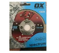OX Tools TX10R 125 22mm OX-TX10R Spectrum Superior Turbo Diamond Blade
