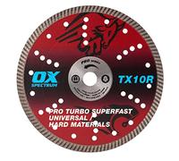 Ox Tools TX10R-230/22 Spectrum Superior Turbo Dia Blade - Multi-Steel - 230/22.23Mm EA
