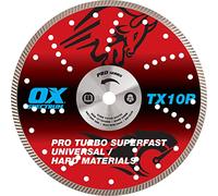 Ox Tools TX10R-350/25 Spectrum Superior Turbo Dia Blade - Multi-Steel - 350/25.4Mm EA