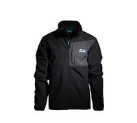 OX Tools Unisex - OX Softshell XXL Black Grey , Black, Grey, XXL UK