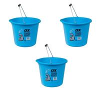 Ox Tools X3 Ox Pro Tough 15L Blue Bucket Uks Toughest Bucket Will Not Split P112315