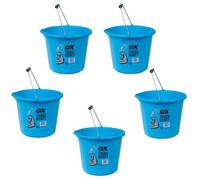 Ox Tools X5 Ox Pro Tough 15L Blue Bucket Uks Toughest Bucket Will Not Split P112315