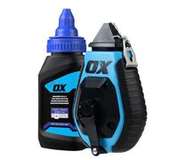 OX Trade 30m/100' ABS Chalk Reel w/Grip Value Pack