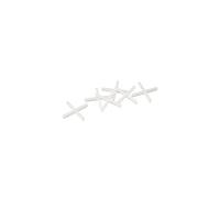 OX Trade Cross Shaped Tile Spacers - 4mm (250 pcs)