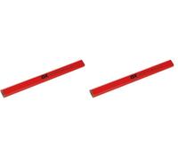 OX Trade Medium Red Carpenters Pencils 10 pk (Pack of 2)
