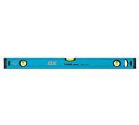 OX Trade Spirit Level 600mm - Shockproof End Caps, UV-Resistant Vials
