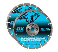 OX Trade XL-10 Segmented Diamond Blade 230/22.23mm (Twin Pack)