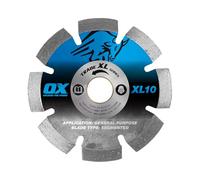 Ox Tools XL10-115/22 Ox Trade Xl-10 Segmented Diamond Blade - General Purpose - 115/22.23Mm Each