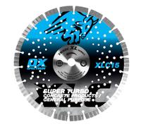 OX Trade XL15mm Turbo Segmented Diamond Blade 300mm, Fast Cut Concrete & GP