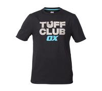 OX Tuff Club Crew Neck T-Shirt (Black) - XL
