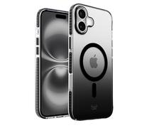 OX Vanguard Case for iPhone 16 Plus - Shockproof Military Grade Drop Protection Anti Scratch Cover Screen & Raised Camera Frame - Compatible with MagSafe - Black
