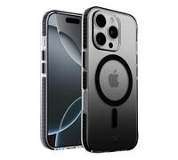 OX Vanguard Case for iPhone 16 Pro - Shockproof Military Grade Drop Protection Anti Scratch Cover Screen & Raised Camera Frame - Compatible with MagSafe - Black