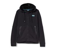 OX Zip Through Hoodie - Black/Grey - M