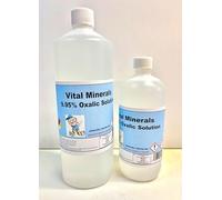 Oxalic Solution 9.9% Wood Bleach Decking GRP Rust Cleaner Varroa, 5Litre jerrycan