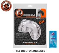 Oxballs Cock Lock Black Male Chastity Device Orgasm Denial Penis Cage Hot Packer