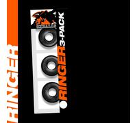 Oxballs RINGER 3 PACK FLEX TPR Rubber Stacking Ball Stretcher And Cock Rings